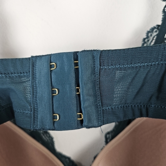 ThirdLove Lace Contour Plunge Bra Size 40E/40DD Green - Picture 5 of 7